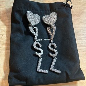saint laurent opyum earrings